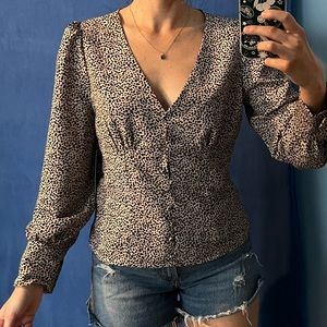 Lulus Leopard Top